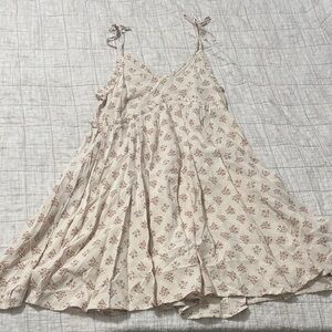 Floral Cream Dress